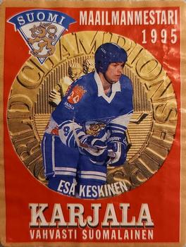 1995 Hartwall Karjala Maailmanmestari (Finnish) #NNO Esa Keskinen Front