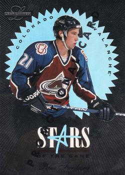 1995-96 Leaf Limited - Stars of the Game Promos #4 Peter Forsberg Front