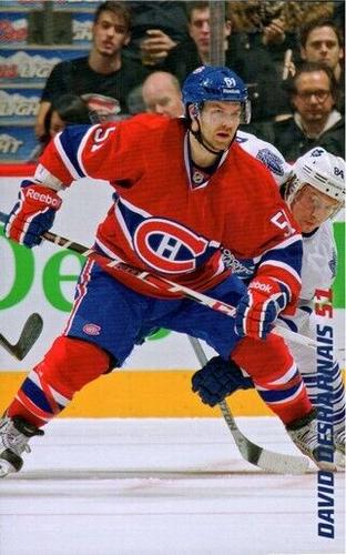 2012-13 Montreal Canadiens #NNO David Desharnais Front