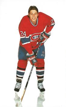 1992-93 Montreal Canadiens #NNO Lyle Odelein Front