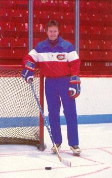 1987-88 Montreal Canadiens Postcards #NNO Francois Allaire Front