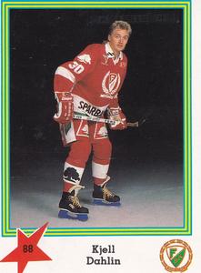 1989-90 Semic Elitserien (Swedish) Stickers #88 Kjell Dahlin Front