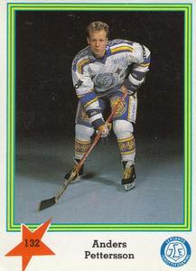 1989-90 Semic Elitserien (Swedish) Stickers #132 Anders Pettersson Front
