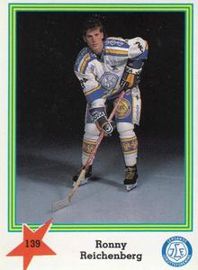 1989-90 Semic Elitserien (Swedish) Stickers #139 Ronny Reichenberg Front