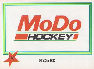 1989-90 Semic Elitserien (Swedish) Stickers #168 MoDo Klubbemblem Front