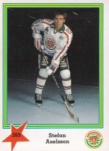 1989-90 Semic Elitserien (Swedish) Stickers #269 Stefan Axelsson Front