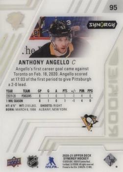 2020-21 Upper Deck Synergy #95 Anthony Angello Back
