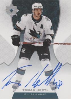 2019-20 Upper Deck Ultimate Collection - Autographs #32 Tomas Hertl Front