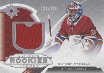 2019-20 Upper Deck Ultimate Collection - Ultimate Rookies Jersey #157 Cayden Primeau Front