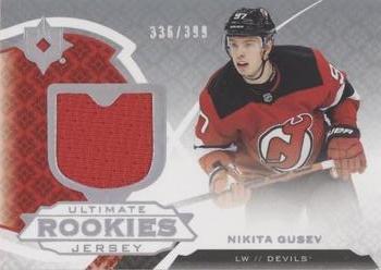 2019-20 Upper Deck Ultimate Collection - Ultimate Rookies Jersey #180 Nikita Gusev Front