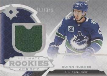 2019-20 Upper Deck Ultimate Collection - Ultimate Rookies Jersey #189 Quinn Hughes Front