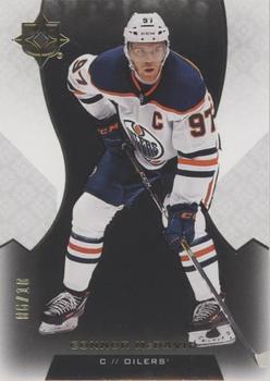 2019-20 Upper Deck Ultimate Collection - Onyx Black #1 Connor McDavid Front