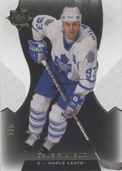2019-20 Upper Deck Ultimate Collection - Onyx Black #77 Doug Gilmour Front