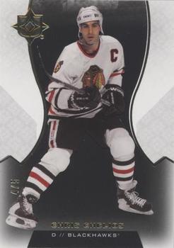 2019-20 Upper Deck Ultimate Collection - Onyx Black #94 Chris Chelios Front