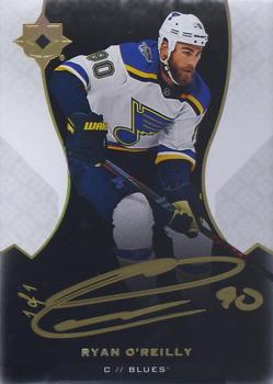 2019-20 Upper Deck Ultimate Collection - Autographs Onyx Black #2 Ryan O'Reilly Front