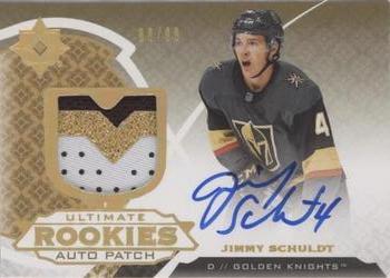 2019-20 Upper Deck Ultimate Collection - Ultimate Rookies Auto Patch #108 Jimmy Schuldt Front