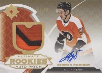 2019-20 Upper Deck Ultimate Collection - Ultimate Rookies Auto Patch #114 German Rubtsov Front