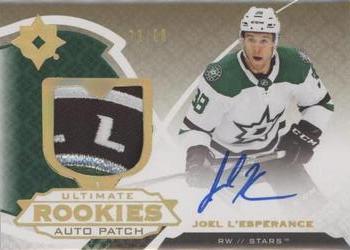 2019-20 Upper Deck Ultimate Collection - Ultimate Rookies Auto Patch #115 Joel L'Esperance Front