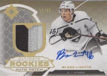 2019-20 Upper Deck Ultimate Collection - Ultimate Rookies Auto Patch #165 Blake Lizotte Front