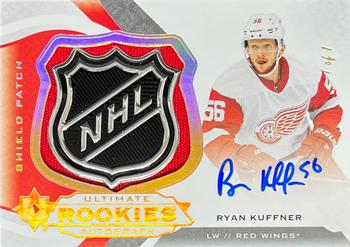 2019-20 Upper Deck Ultimate Collection - Autographed Shields #133 Ryan Kuffner Front