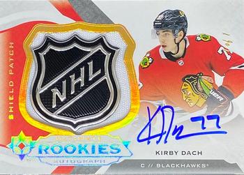 2019-20 Upper Deck Ultimate Collection - Autographed Shields #198 Kirby Dach Front