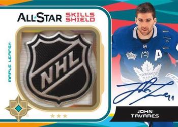 2019-20 Upper Deck Ultimate Collection - All-Star Skills Shields Autographed #SSA-JT John Tavares Front