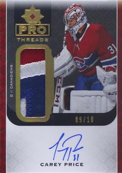 2019-20 Upper Deck Ultimate Collection - Pro Threads #PT-CP Carey Price Front