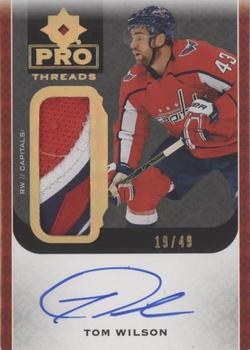 2019-20 Upper Deck Ultimate Collection - Pro Threads #PT-TW Tom Wilson Front