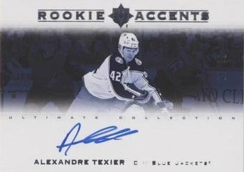 2019-20 Upper Deck Ultimate Collection - Rookie Accents #RA-AT Alexandre Texier Front