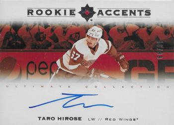 2019-20 Upper Deck Ultimate Collection - Rookie Accents #RA-TH Taro Hirose Front