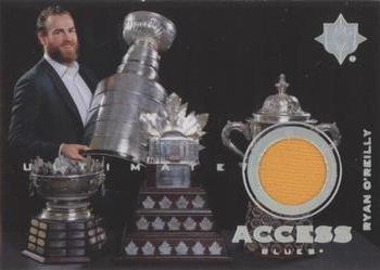 2019-20 Upper Deck Ultimate Collection - Ultimate Access Jersey #UA-RO Ryan O'Reilly Front