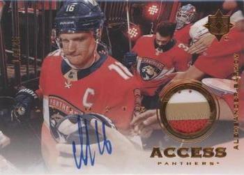 2019-20 Upper Deck Ultimate Collection - Ultimate Access Copper Patch Auto #UAA-AB Aleksander Barkov Front