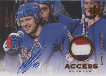 2019-20 Upper Deck Ultimate Collection - Ultimate Access Copper Patch Auto #UAA-AP Artemi Panarin Front