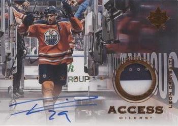 2019-20 Upper Deck Ultimate Collection - Ultimate Access Copper Patch Auto #UAA-LD Leon Draisaitl Front