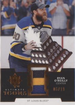 2019-20 Upper Deck Ultimate Collection - Ultimate Icons Copper Patch #UI-RO Ryan O'Reilly Front