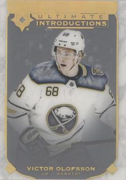 2019-20 Upper Deck Ultimate Collection - Ultimate Introductions #UI-30 Victor Olofsson Front