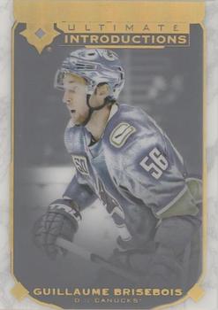 2019-20 Upper Deck Ultimate Collection - Ultimate Introductions #UI-46 Guillaume Brisebois Front