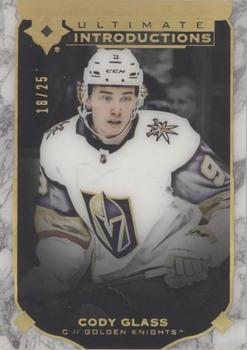 2019-20 Upper Deck Ultimate Collection - Ultimate Introductions Onyx Black #UI-10 Cody Glass Front