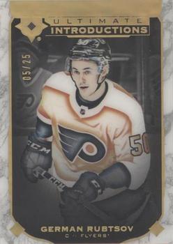 2019-20 Upper Deck Ultimate Collection - Ultimate Introductions Onyx Black #UI-44 German Rubtsov Front