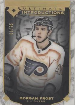 2019-20 Upper Deck Ultimate Collection - Ultimate Introductions Onyx Black #UI-89 Morgan Frost Front