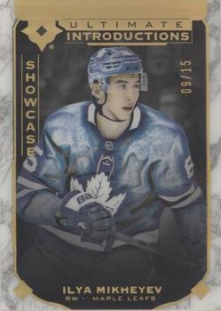 2019-20 Upper Deck Ultimate Collection - Ultimate Introductions Onyx Black #UI-91 Ilya Mikheyev Front