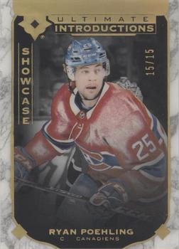 2019-20 Upper Deck Ultimate Collection - Ultimate Introductions Onyx Black #UI-93 Ryan Poehling Front