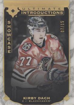 2019-20 Upper Deck Ultimate Collection - Ultimate Introductions Onyx Black #UI-96 Kirby Dach Front