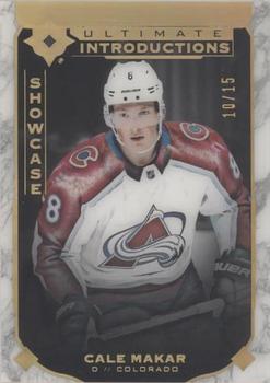 2019-20 Upper Deck Ultimate Collection - Ultimate Introductions Onyx Black #UI-98 Cale Makar Front