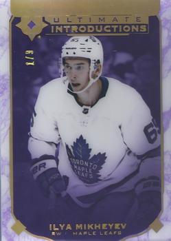 2019-20 Upper Deck Ultimate Collection - Ultimate Introductions Purple #UI-5 Ilya Mikheyev Front