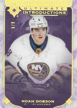 2019-20 Upper Deck Ultimate Collection - Ultimate Introductions Purple #UI-15 Noah Dobson Front