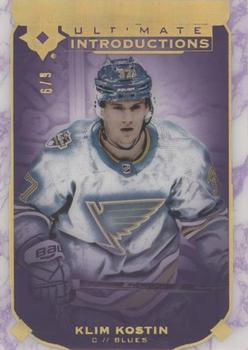 2019-20 Upper Deck Ultimate Collection - Ultimate Introductions Purple #UI-87 Klim Kostin Front