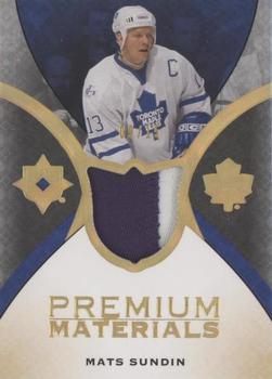 2019-20 Upper Deck Ultimate Collection - Ultimate Premium Materials #UP-MS Mats Sundin Front