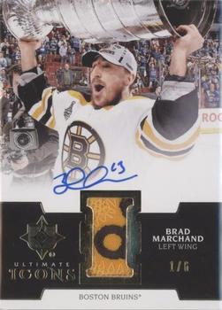 2019-20 Upper Deck Ultimate Collection - 2018-19 Upper Deck Ultimate Collection Update I #UIA-BM Brad Marchand Front