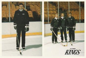1988-89 Los Angeles Kings Postcards #NNO Bryan Maxwell Front